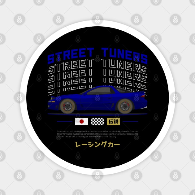 Tuner Blue 3KGT JDM Magnet by GoldenTuners